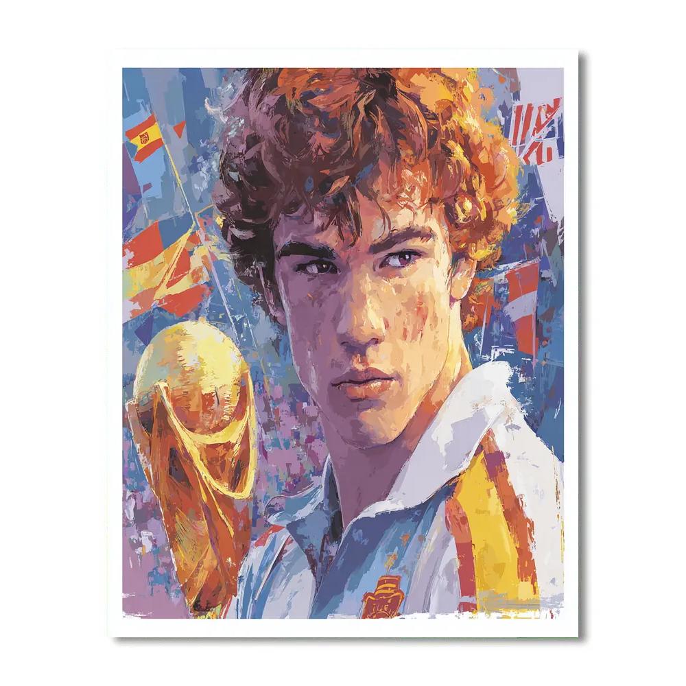 Yamal Fifa 2026 Rise Numbered painting kits