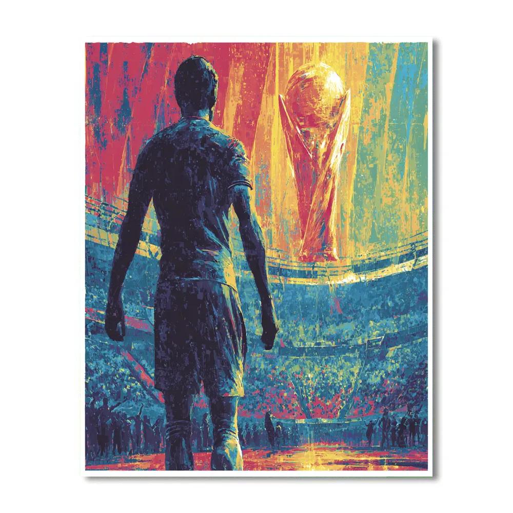 Morocco Fifa 2026 Atlas Paint by numbers kits