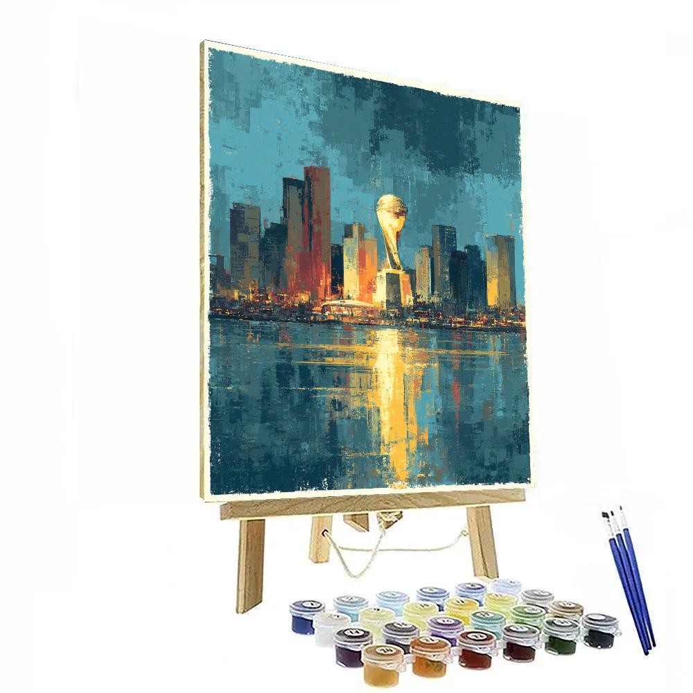 Seattle Fifa 2026 Rainlight Numbered painting kits