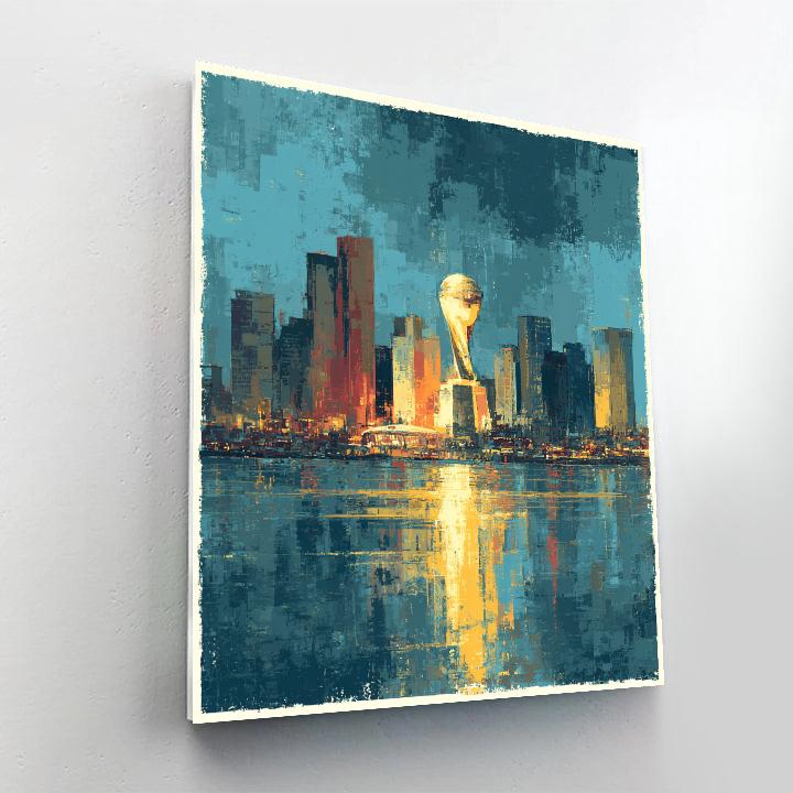 Seattle Fifa 2026 Rainlight Numbered painting kits