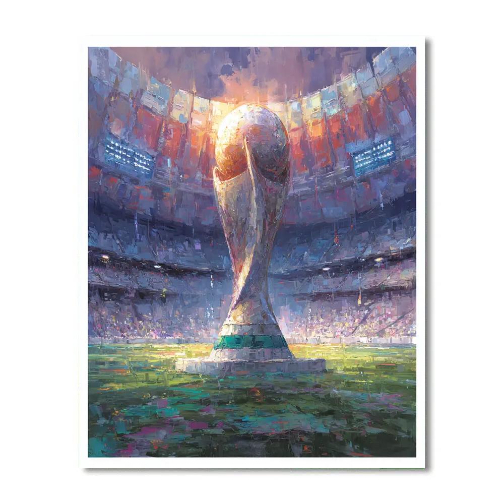 Mexico City Fifa 2026 Opener Numbered painting kits