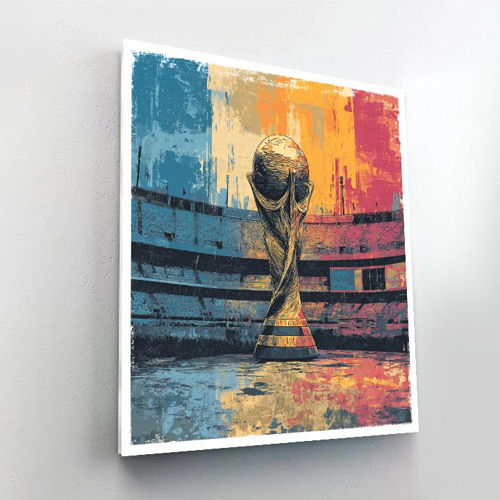 Group E Fifa 2026 Glow Paint by numbers art