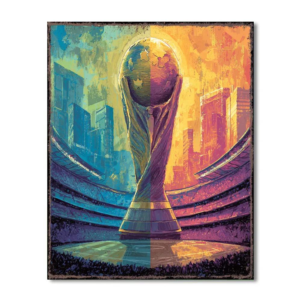 Fifa 2026 Portugal Vs Colombia Number painting