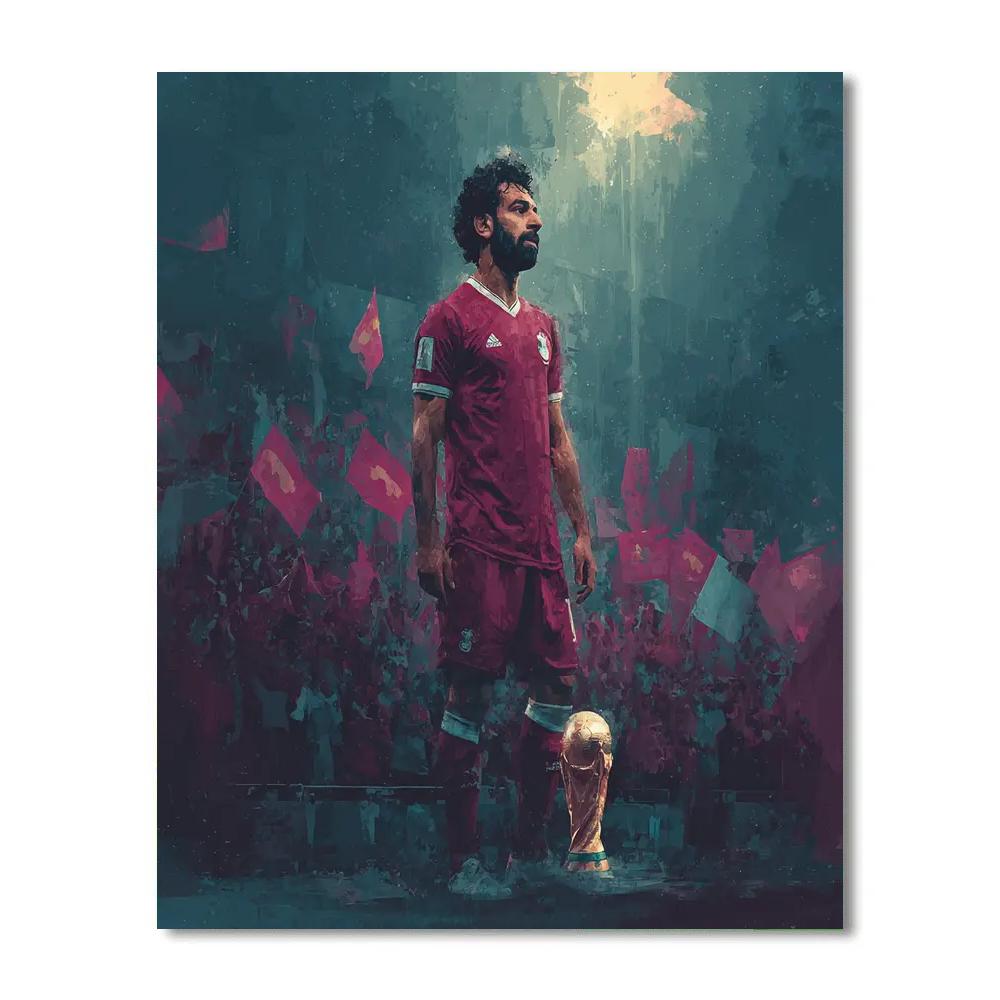 Fifa 2026 Salah Lights Numbered painting kits