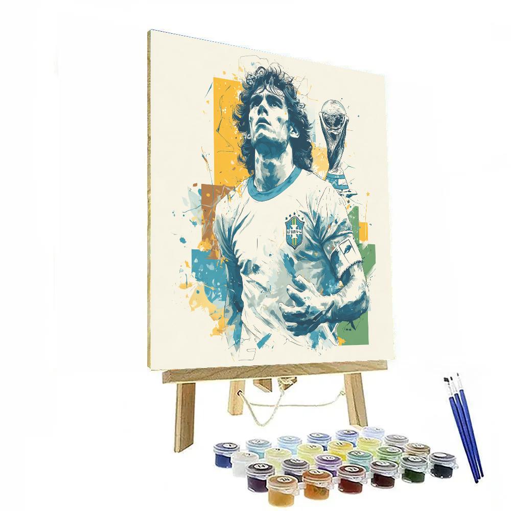 Ronaldinho Fifa 2026 Joy Paint by numbers kits