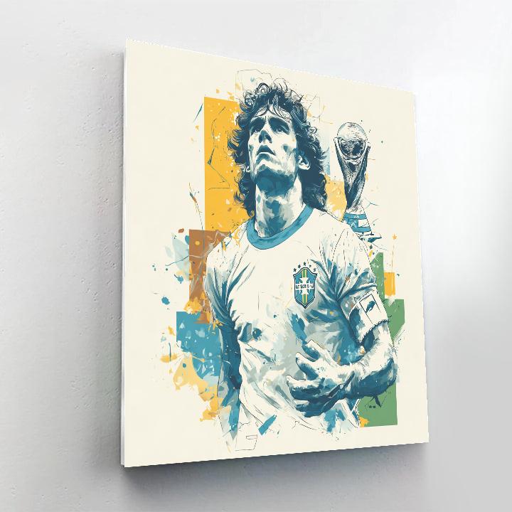 Ronaldinho Fifa 2026 Joy Paint by numbers kits