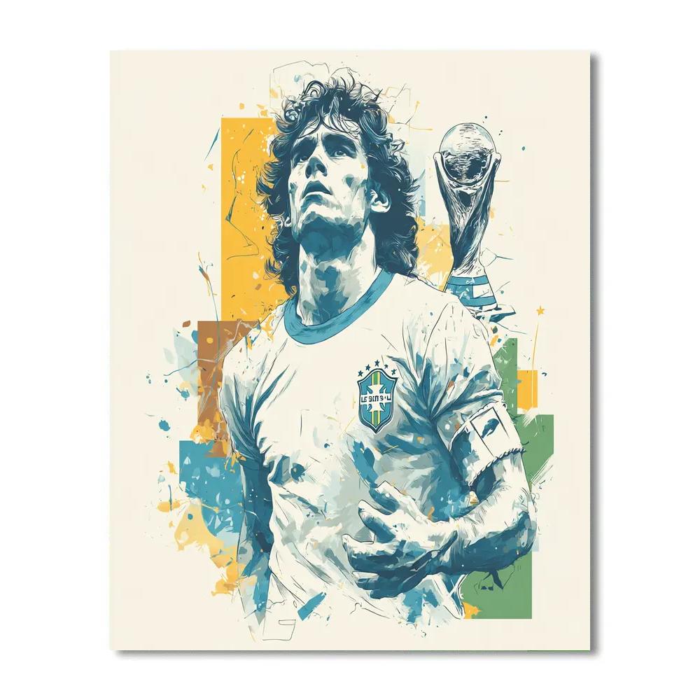 Ronaldinho Fifa 2026 Joy Paint by numbers kits