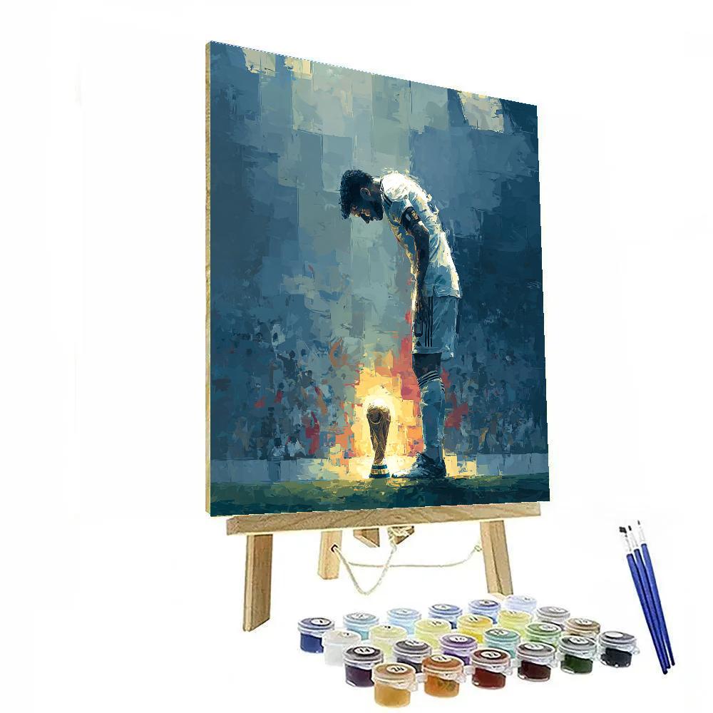 Japan Fifa 2026 Dawn Number painting