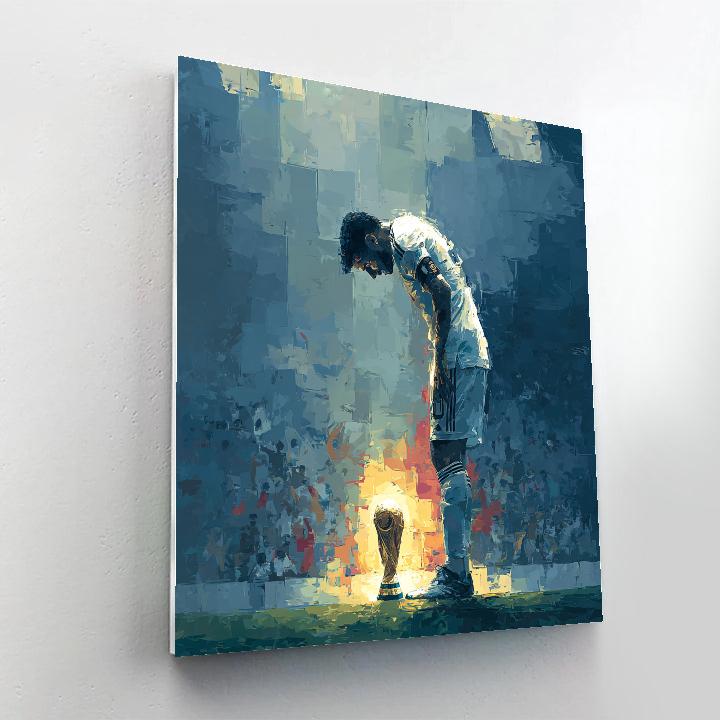 Japan Fifa 2026 Dawn Number painting