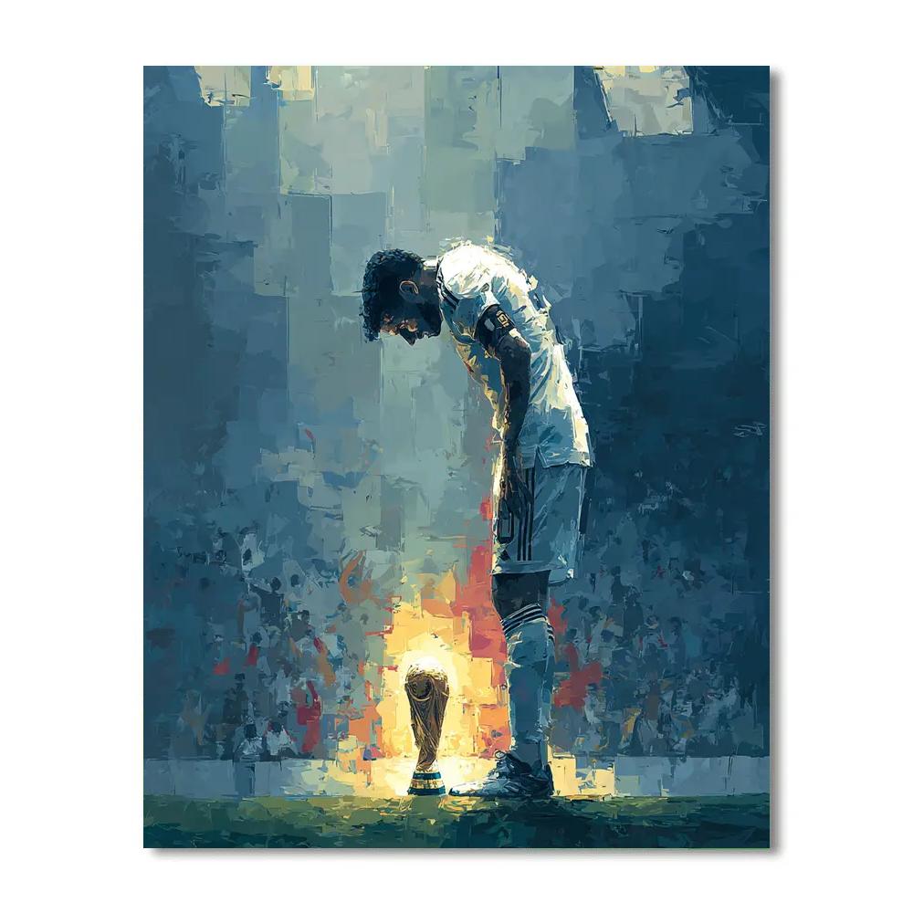 Japan Fifa 2026 Dawn Number painting