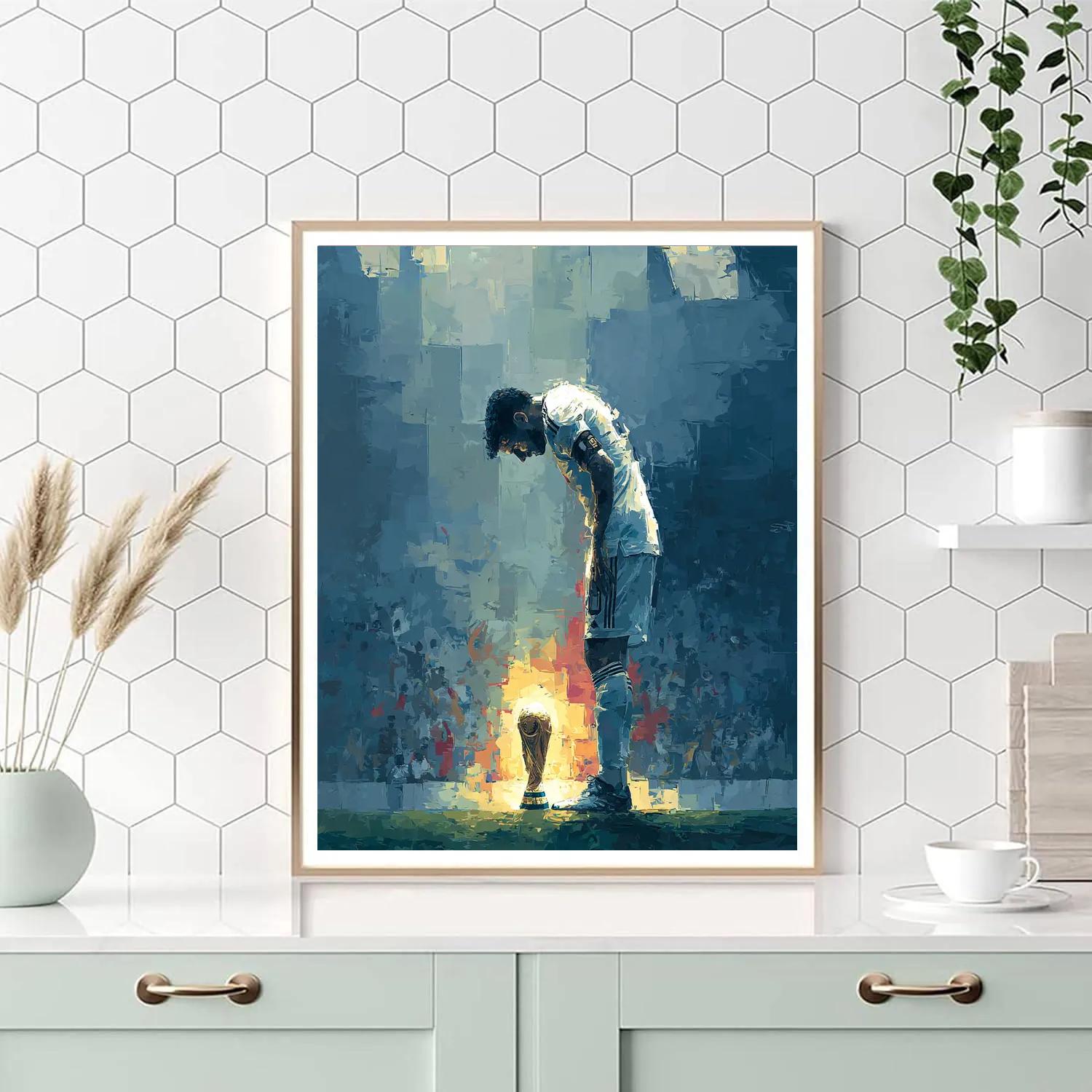 Japan Fifa 2026 Dawn Number painting