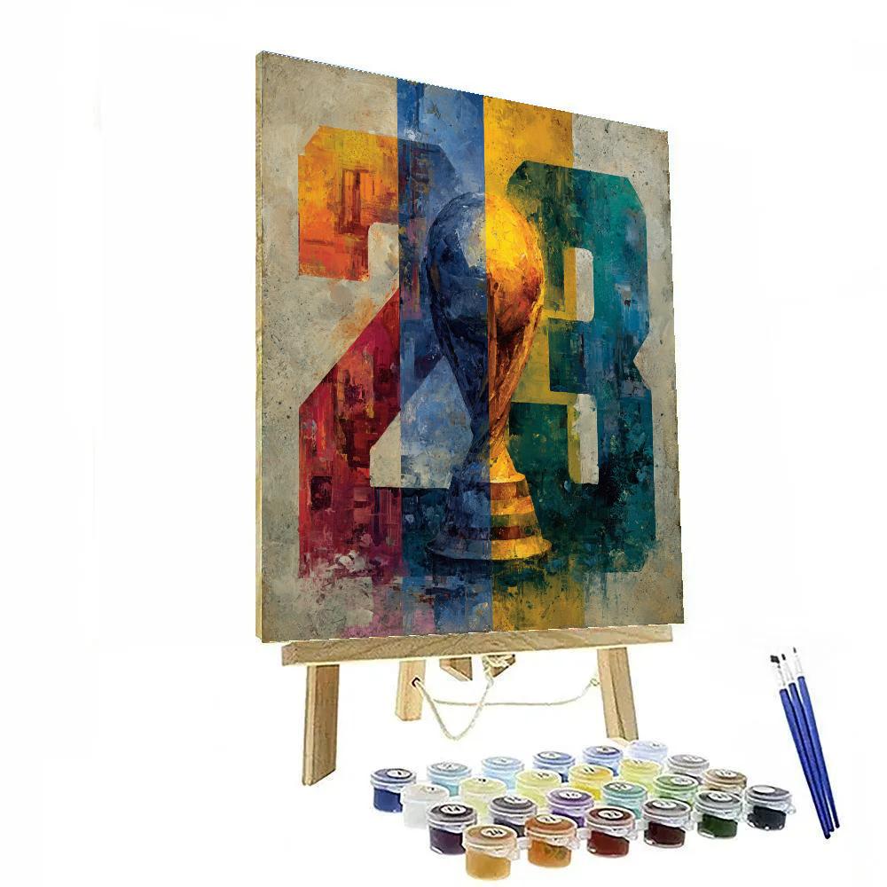 Group H Fifa 2026 Numbered painting kits