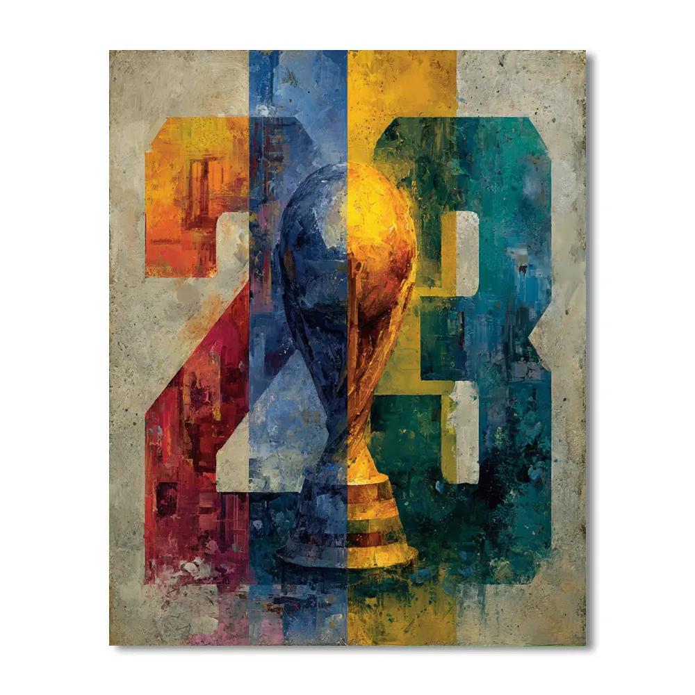 Group H Fifa 2026 Numbered painting kits