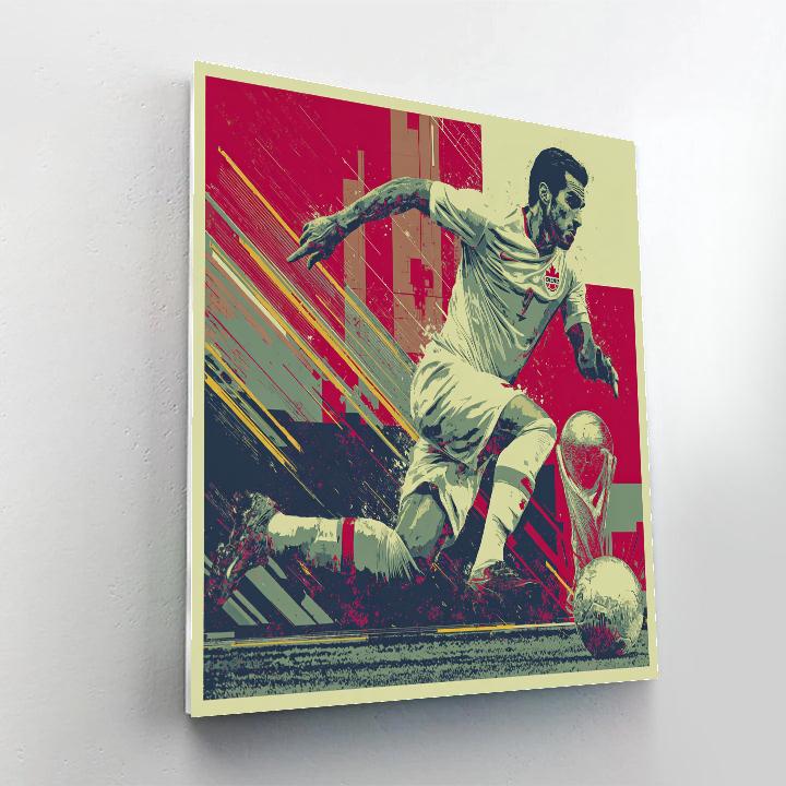 Fifa 2026 Davies Speed Painting by numbers kit