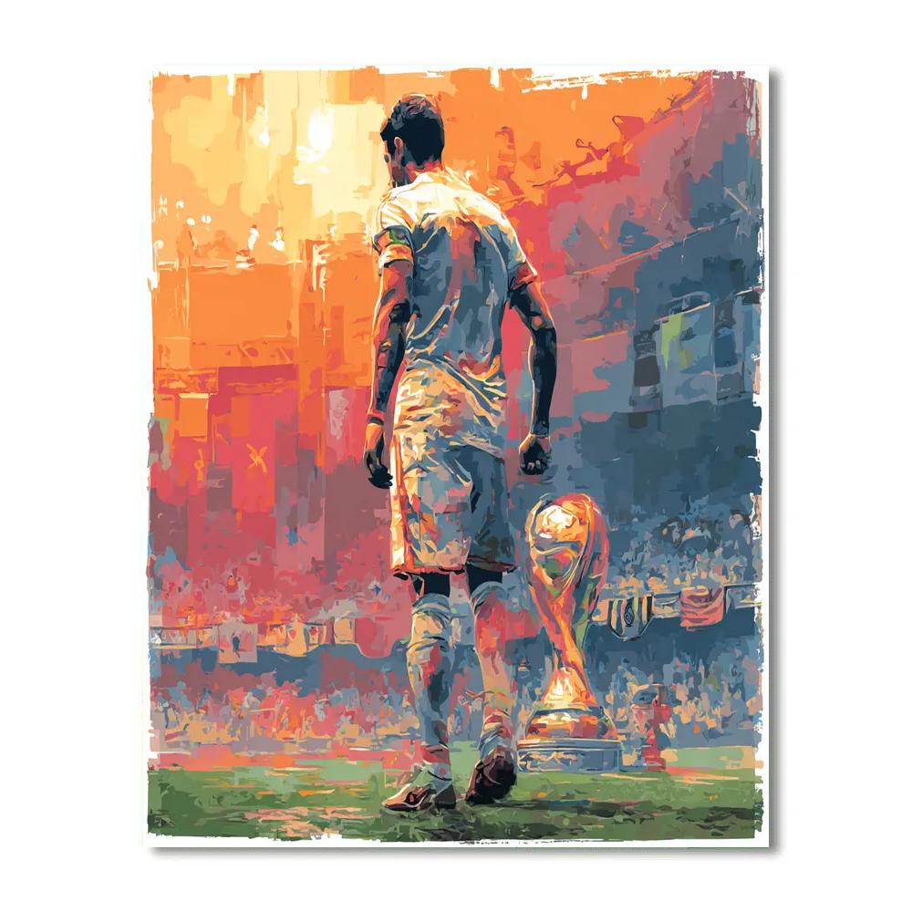 Morocco Fifa 2026 Atlas paint by color