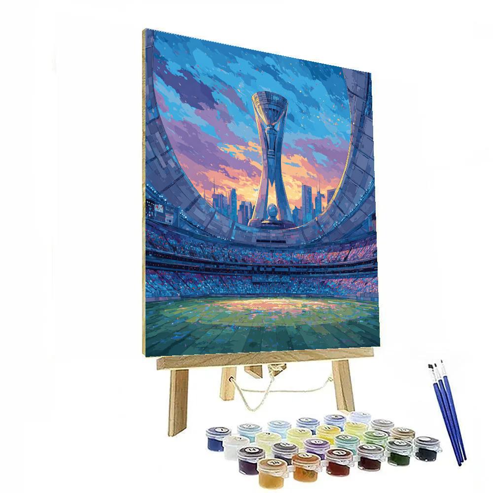 Mexico City Fifa 2026 Opener Numbered painting kits