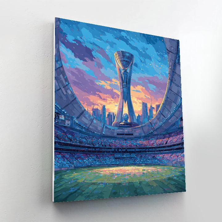 Mexico City Fifa 2026 Opener Numbered painting kits