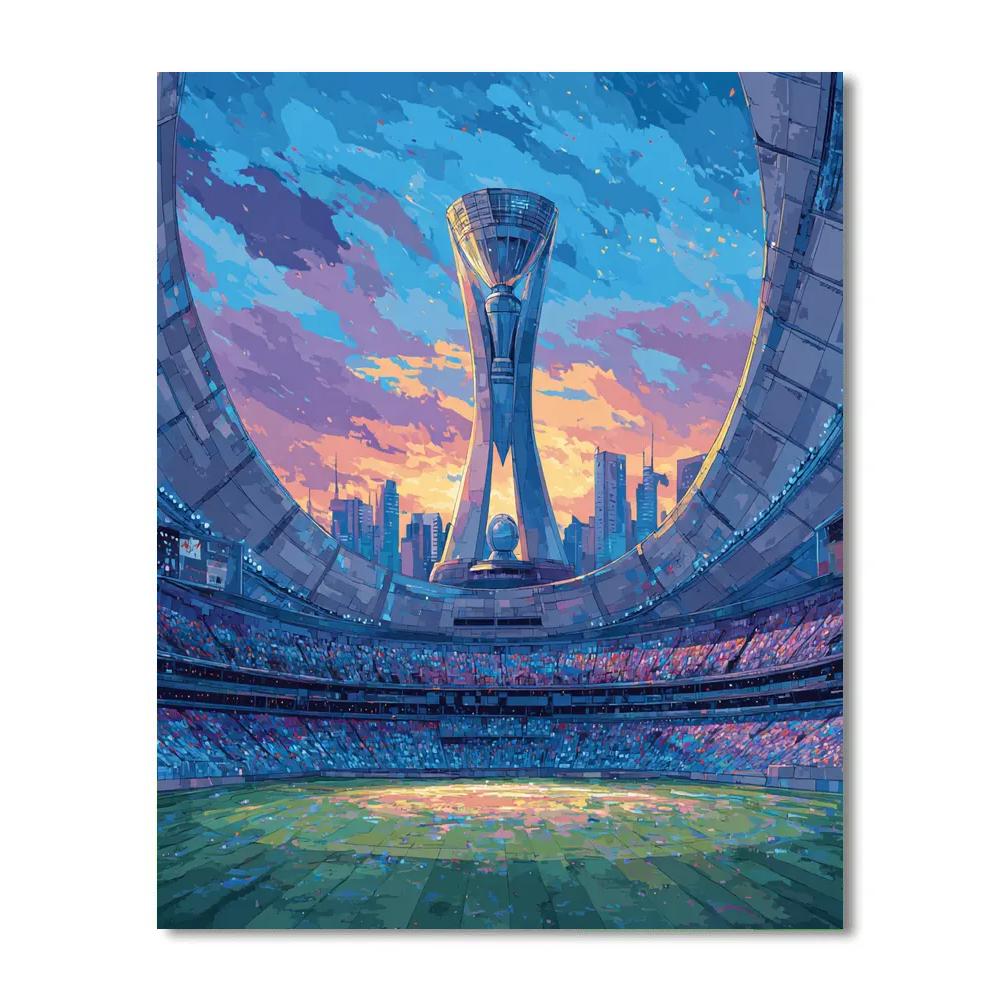 Mexico City Fifa 2026 Opener Numbered painting kits