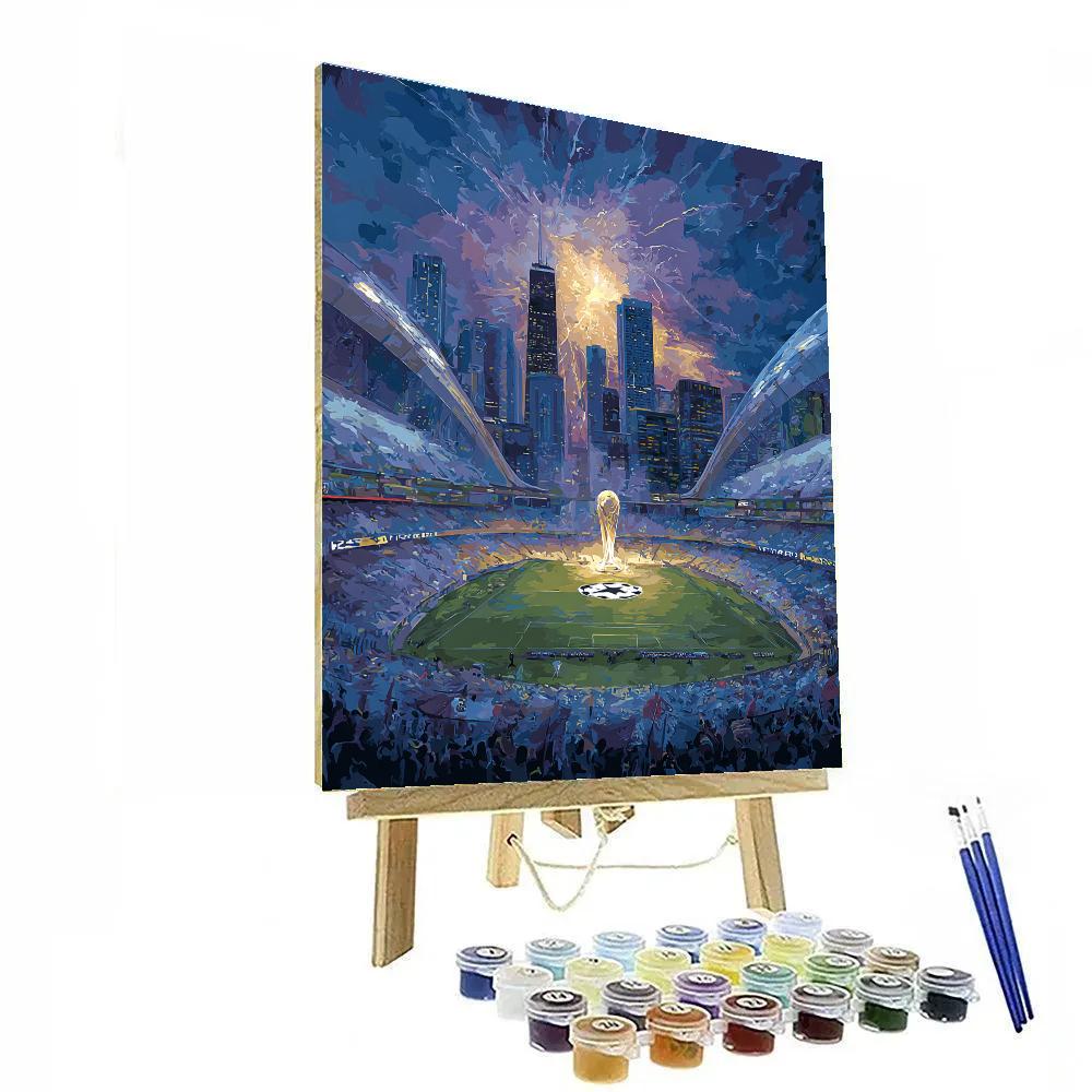 Fifa 2026 Final Glow paint by numbers