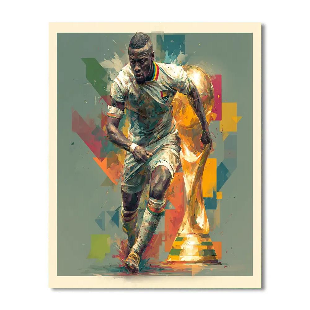 Kudus Fifa 2026 Pulse Paint by numbers kits