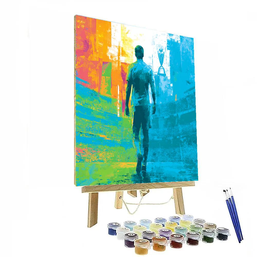 Uzbekistan Fifa 2026 Dawn Numbered painting kits