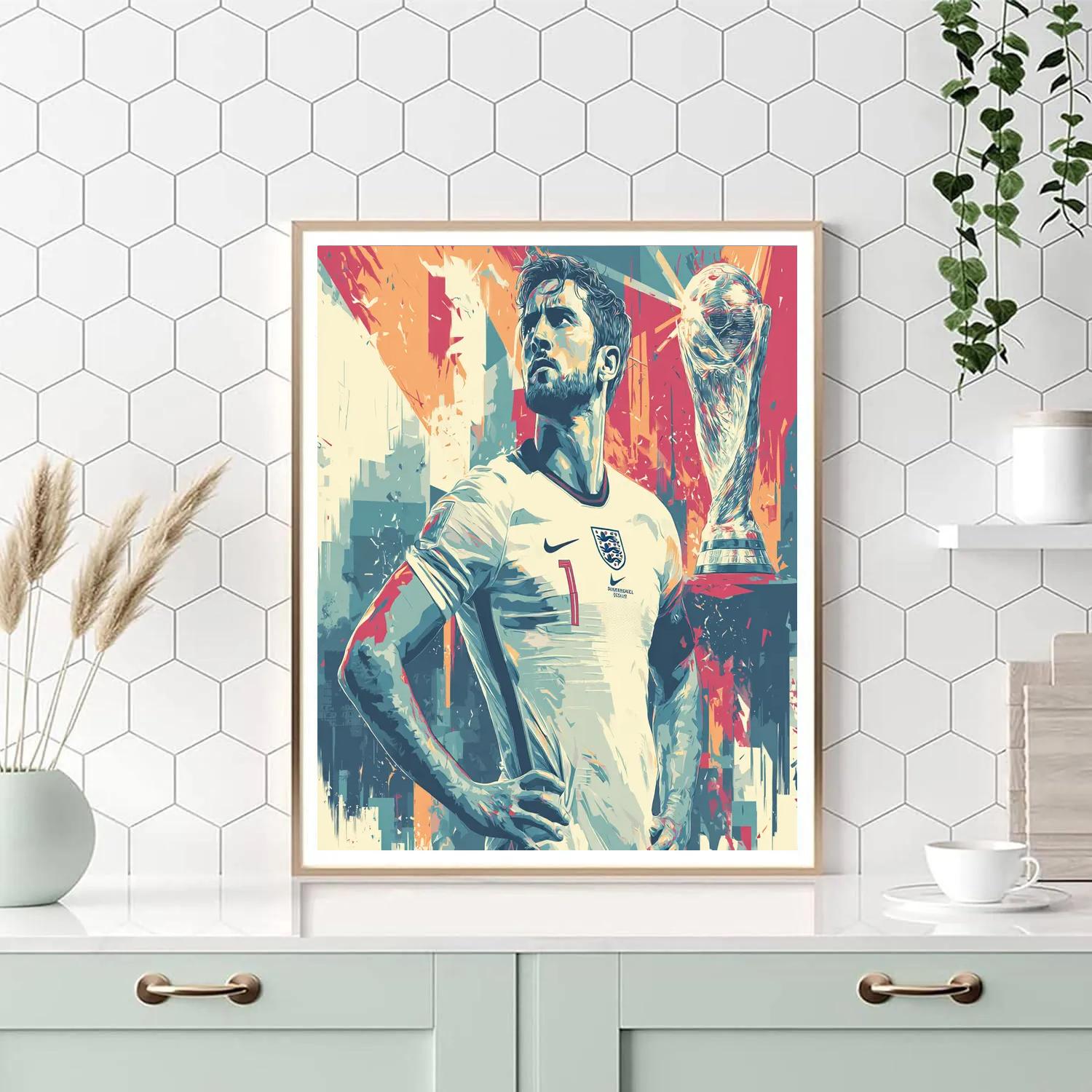 Fifa 2026 Bellingham Gold DIY paint by numbers