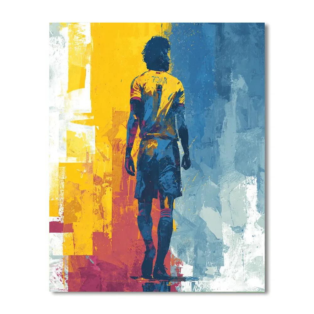 Ecuador Fifa 2026 Sun paint by color
