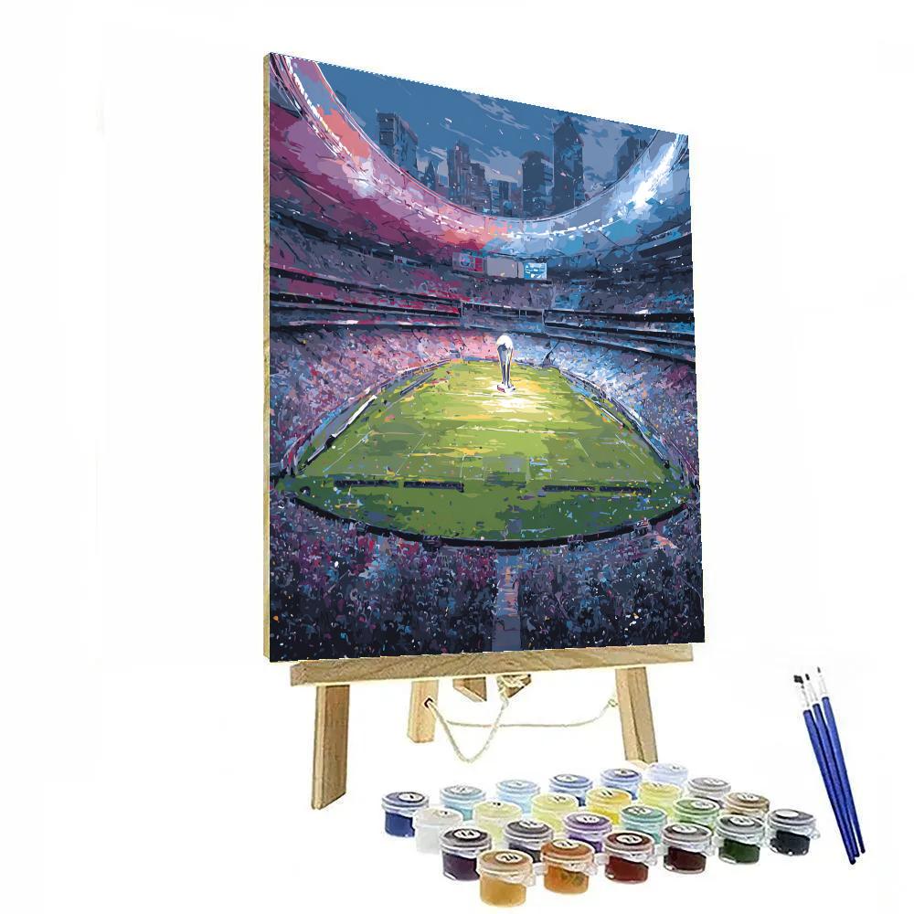 Fifa 2026 Trophy Unity Paint by numbers art