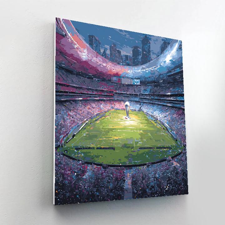 Fifa 2026 Trophy Unity Paint by numbers art