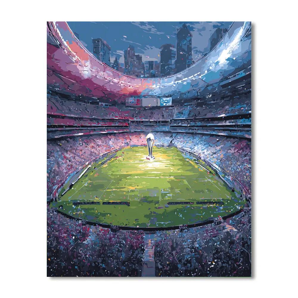 Fifa 2026 Trophy Unity Paint by numbers art
