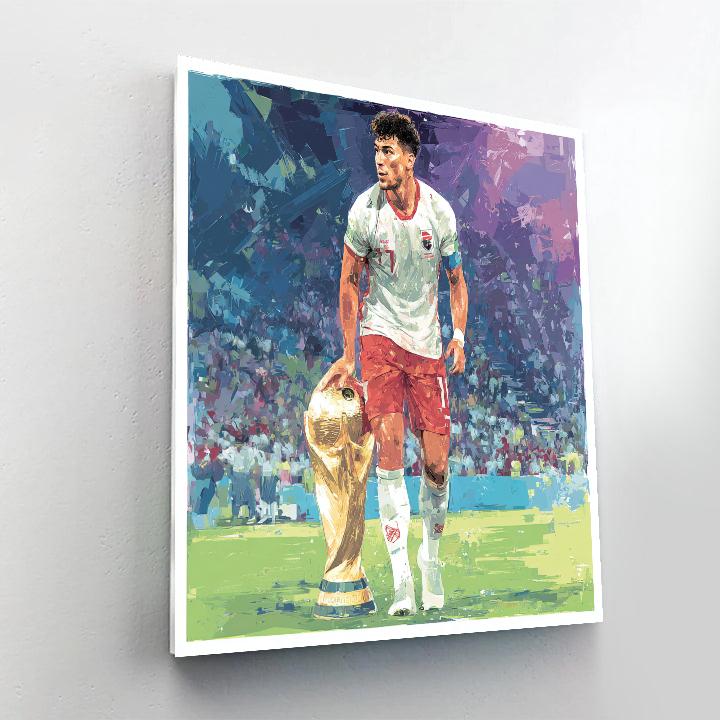 Salah Fifa 2026 Lights Paint by numbers art
