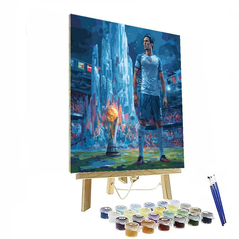 Haaland Fifa 2026 Ice Paint by numbers kits