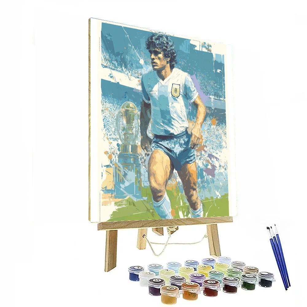 Valverde Fifa 2026 Flame paint by numbers