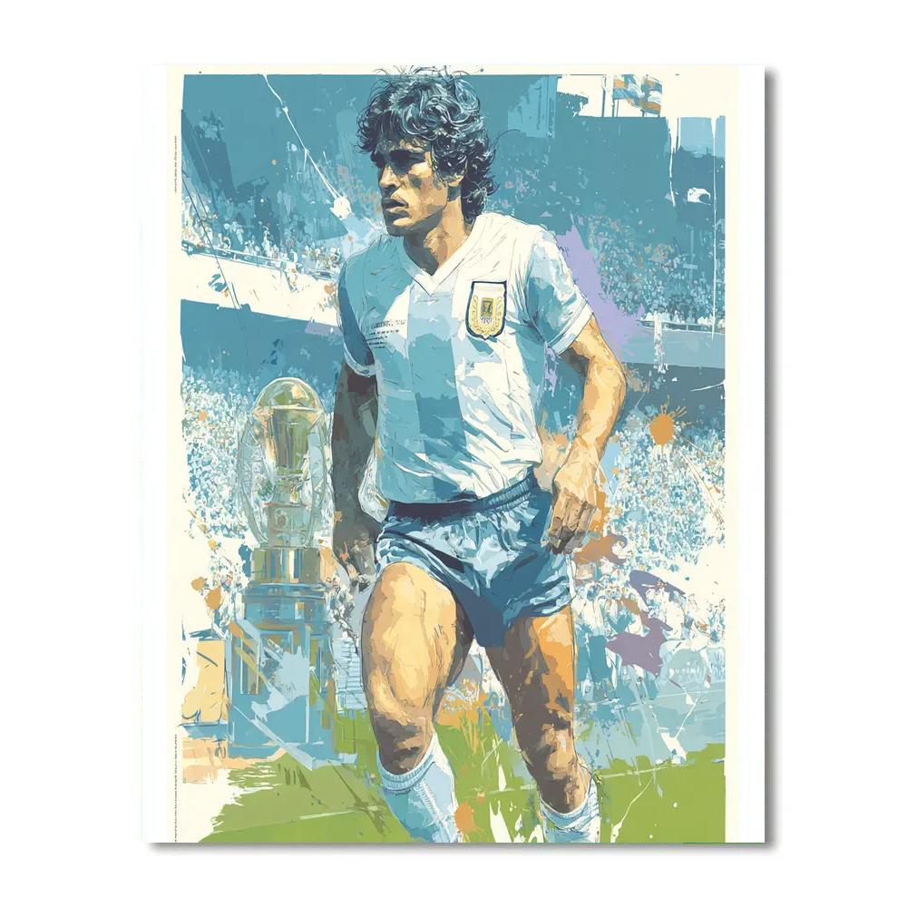 Valverde Fifa 2026 Flame paint by numbers