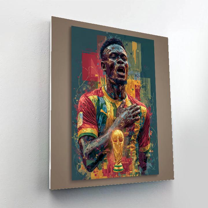 Fifa 2026 Kudus Pulse Numbered painting kits