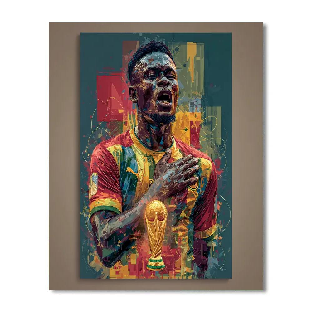 Fifa 2026 Kudus Pulse Numbered painting kits