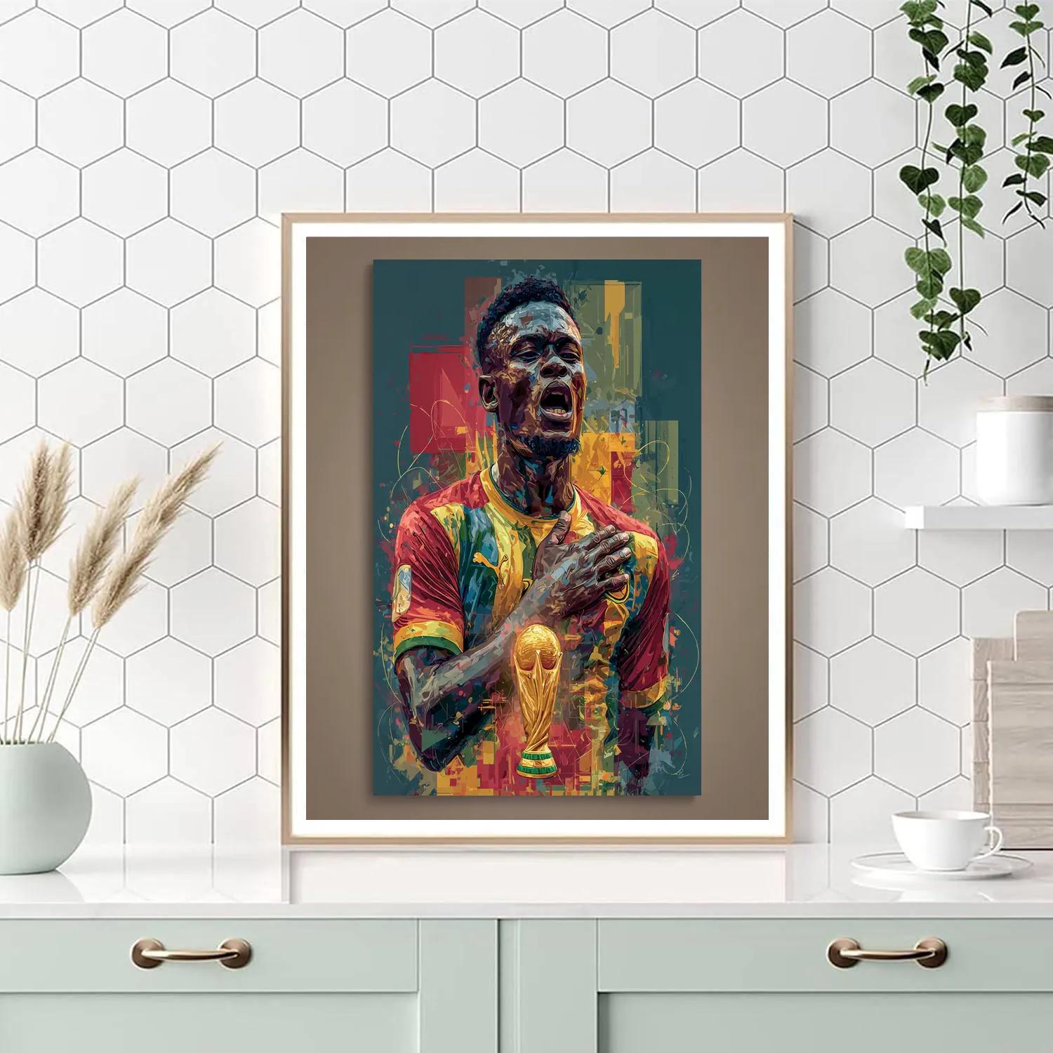 Fifa 2026 Kudus Pulse Numbered painting kits