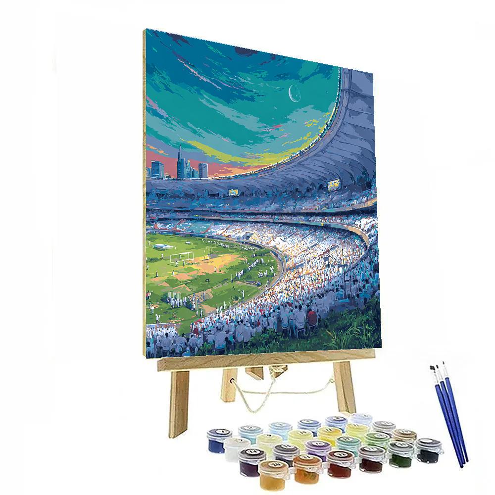 Uzbekistan Fifa 2026 Dawn Paint by numbers art
