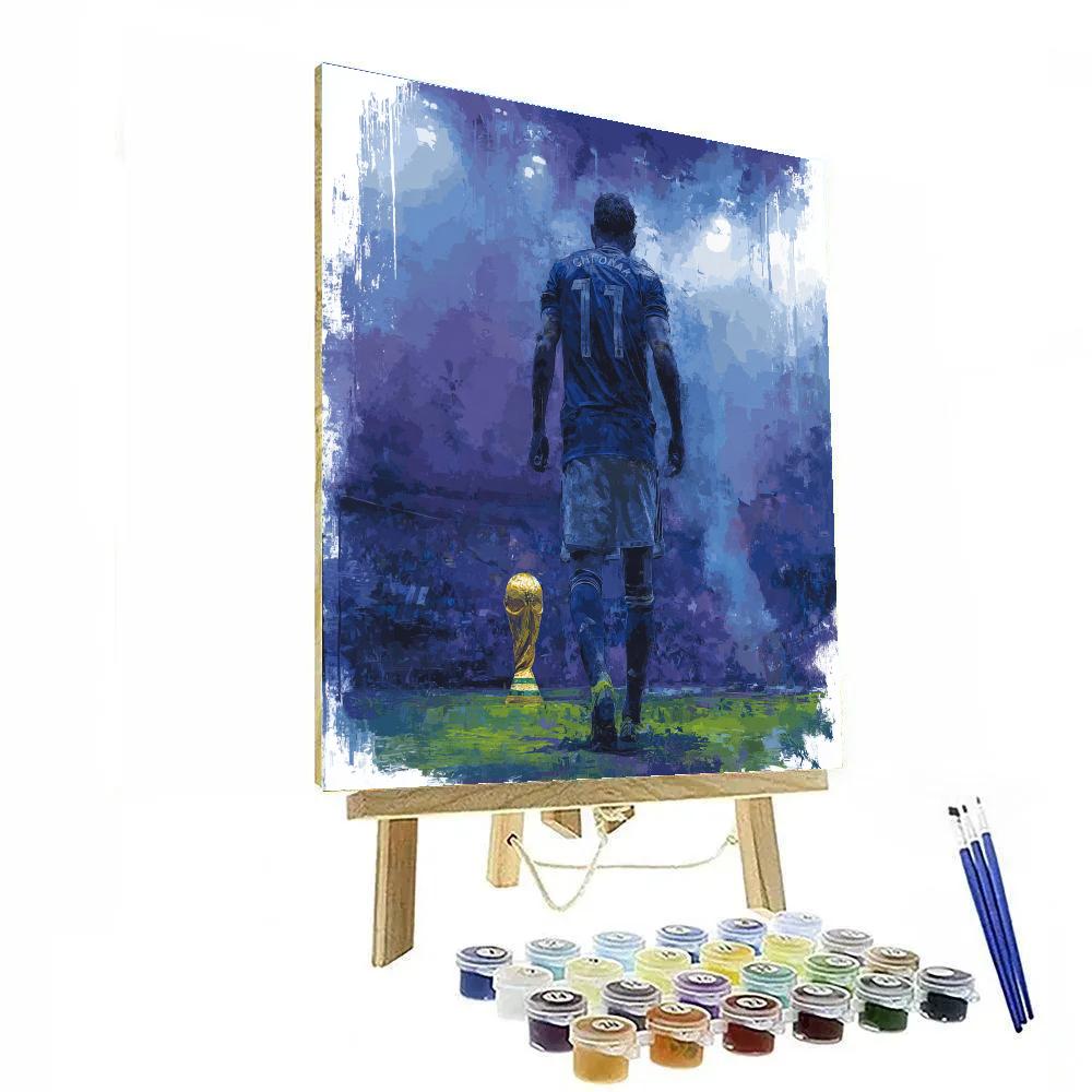 Scotland Fifa 2026 Mist paint by number