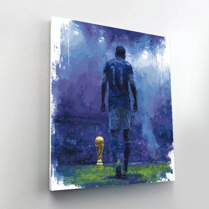 Scotland Fifa 2026 Mist paint by number
