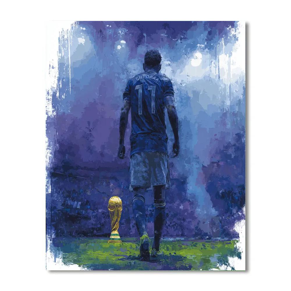 Scotland Fifa 2026 Mist paint by number