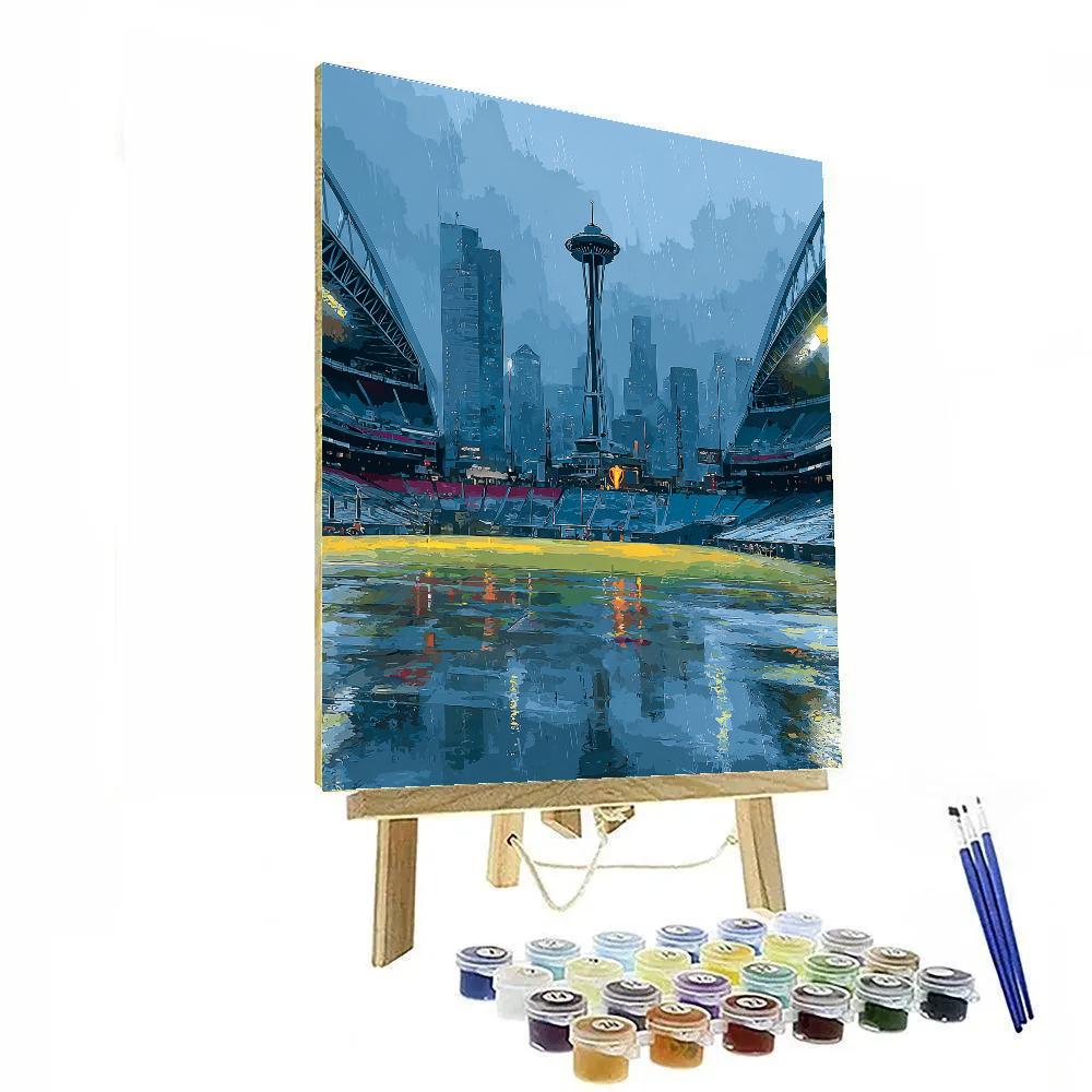 Seattle Fifa 2026 Rainlight painting number kit
