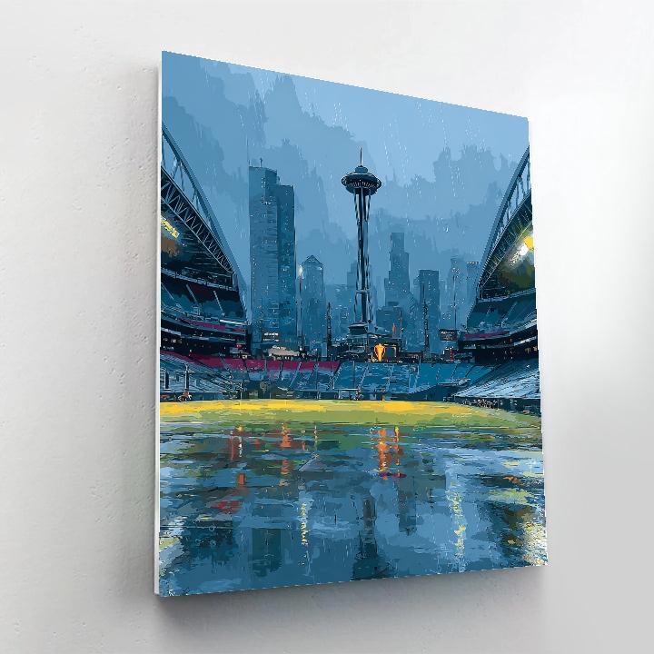 Seattle Fifa 2026 Rainlight painting number kit