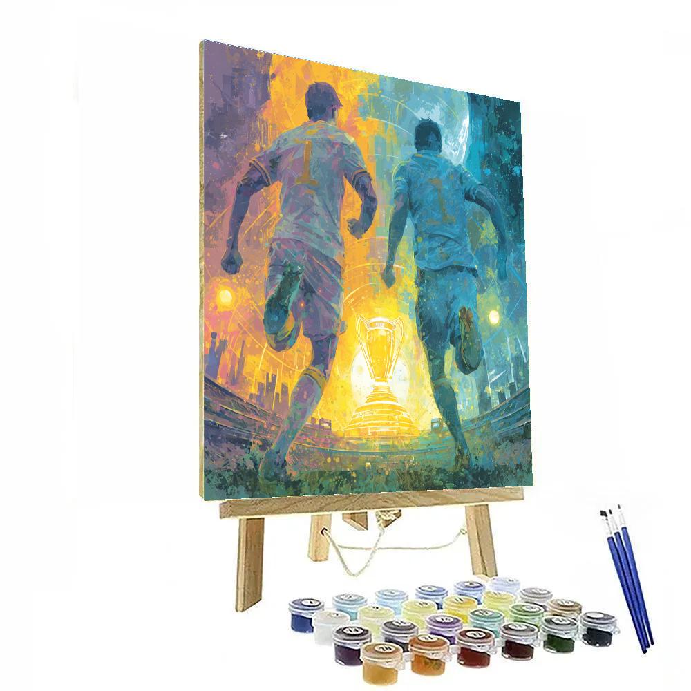 Fifa 2026 Spain Vs Uruguay paint by numbers