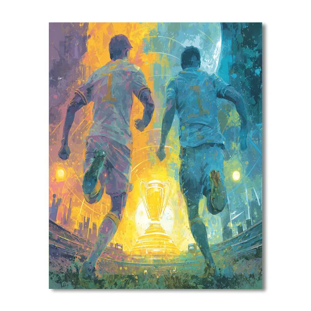 Fifa 2026 Spain Vs Uruguay paint by numbers