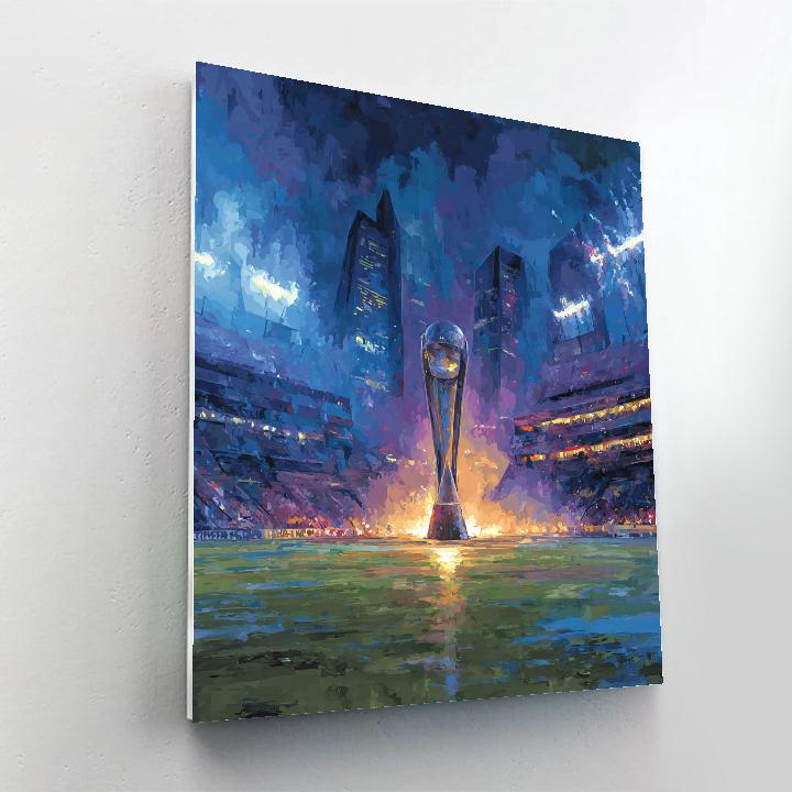 Fifa 2026 Final Night Painting by numbers kit