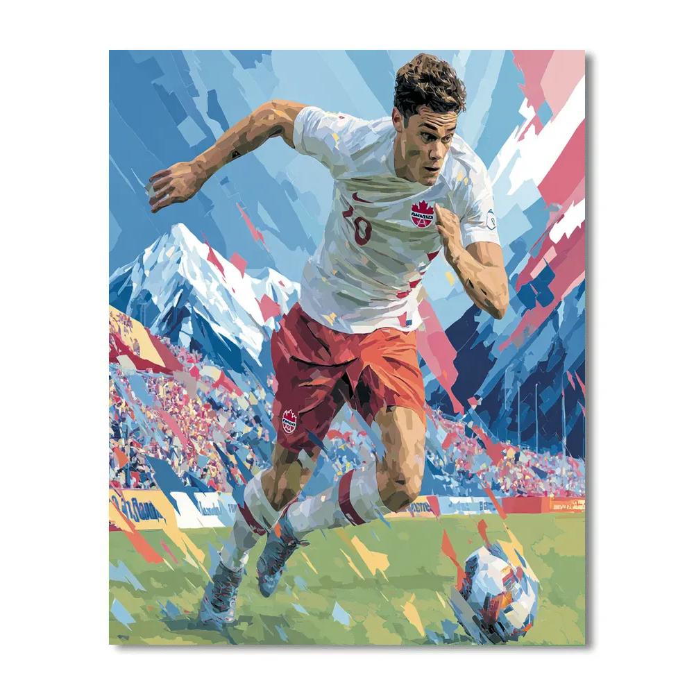 Davies Fifa 2026 Speed painting number kit