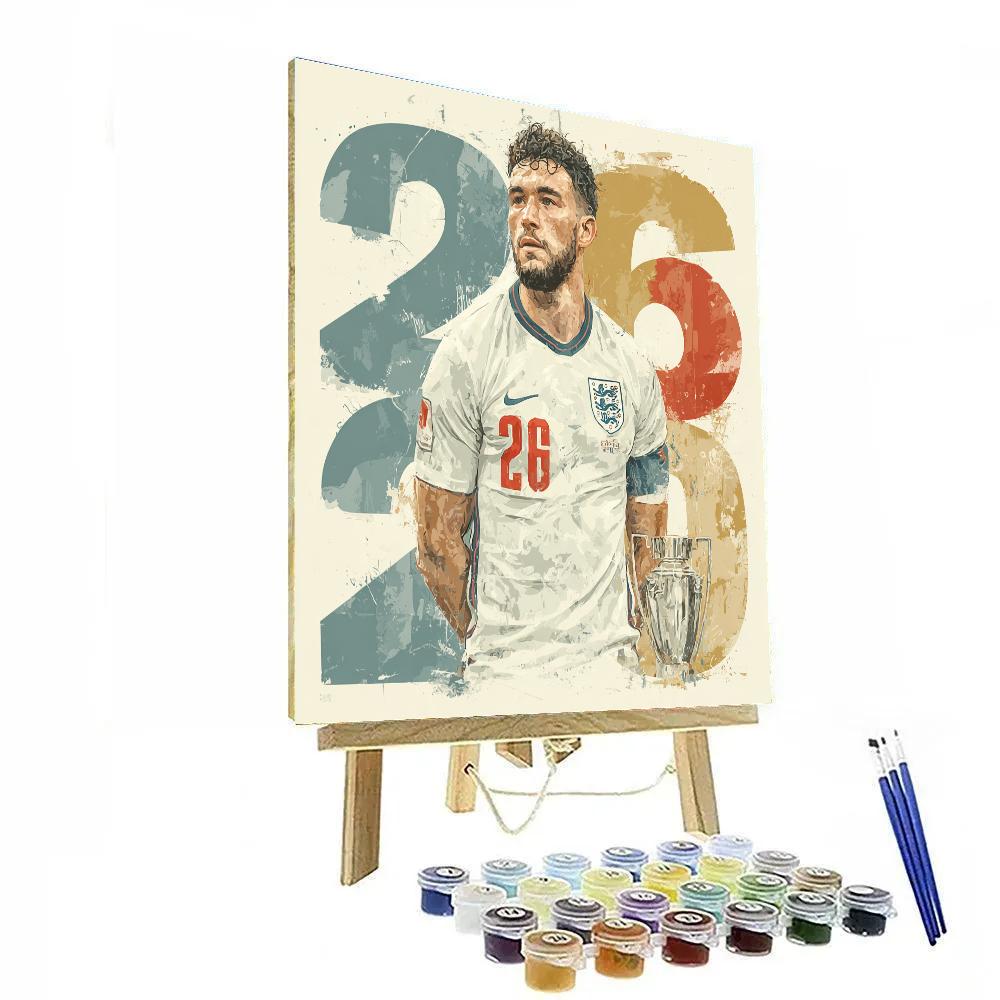 Bellingham Fifa 2026 Gold DIY paint by numbers