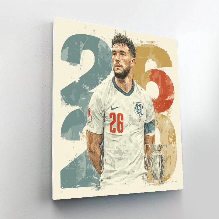 Bellingham Fifa 2026 Gold DIY paint by numbers