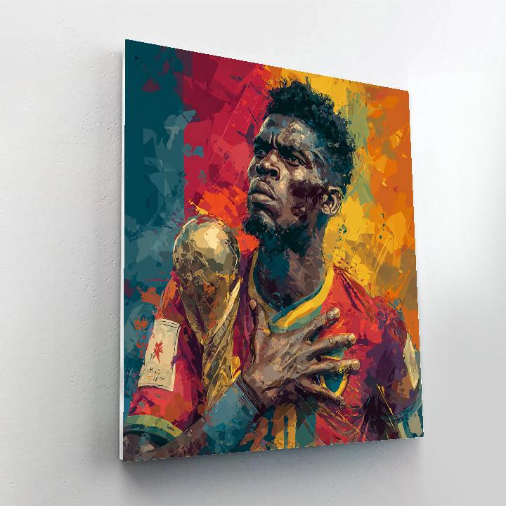 Kudus Fifa 2026 Pulse Painting by numbers kit